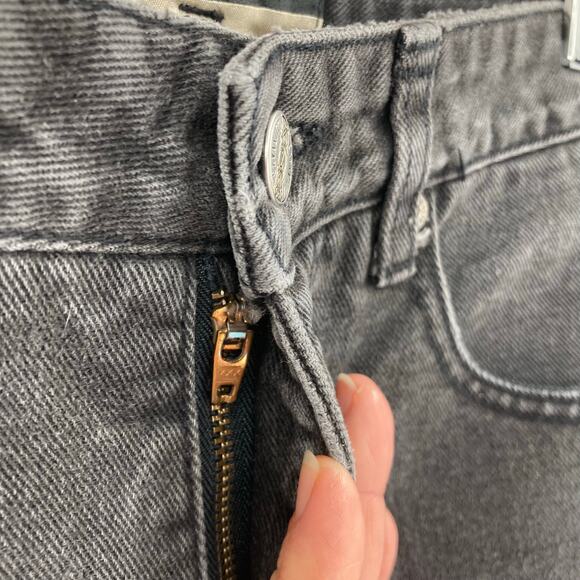 Vintage Z Cavaricci Womens Black Jeans Sz 31 High Rise Straight Leg Mom 90s Y2K - Picture 12 of 14